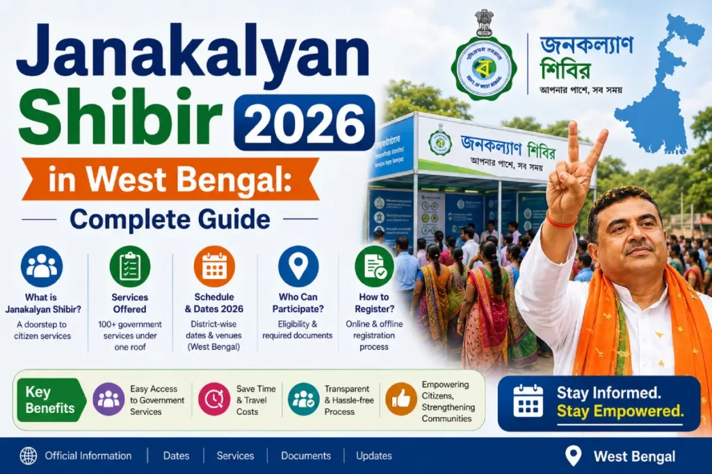 Janakalyan Shibir West Bengal 2026
