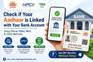 How to check Aadhaar bank link status online using UIDAI myAadhaar portal in 2026 - Step by step guide